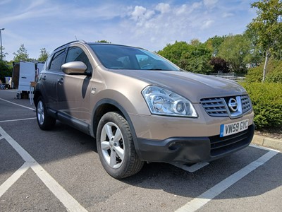 Lot (VN59 GYC) 2009 Nissan Qashqai N-Tec DCI...