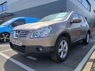 Lot (VN59 GYC) 2009 Nissan Qashqai N-Tec DCI...