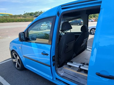 Lot (EU10 GHA) 2010 Volkswagen Caddy C20 Plus SDI...
