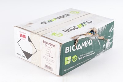 Lot 2048 - (S2) 250 x 12 bore BioAmmo Blue 25gr No.6 shot...