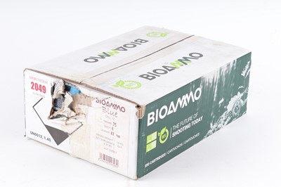 Lot 2049 - (S2) 250 x 12 bore BioAmmo Blue 25gr No.6 shot...