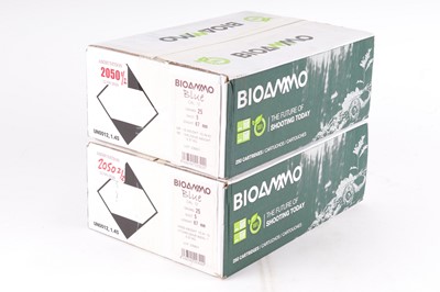 Lot 2050 - (S2) 500 x 12 bore BioAmmo Blue 25gr No.6 shot...
