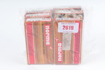 Lot 2619 - (S1) 98 x .243 Win. Norma rifle cartridges (40...