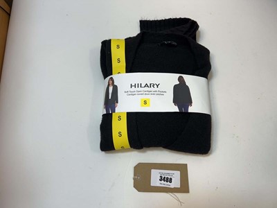 Lot 3430 - 15x Hilary soft touch open cardigan Black