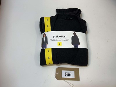 Lot 3436 - 15x Hilary soft touch open cardigan Black