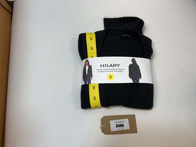 Lot 3428 - 15x Hilary soft touch open cardigan Black