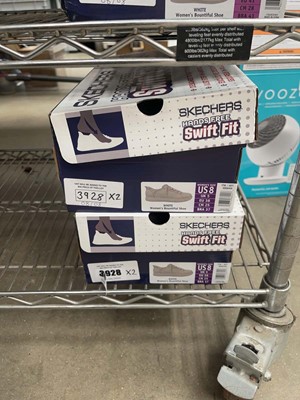 Lot 3469 - 2x pairs of ladies Skechers Bountiful trainers...