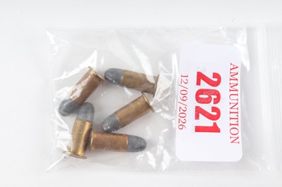 Lot 2621 - 5 x .303 short, head stamped Kynoch Adapter...