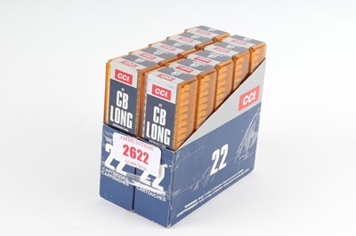 Lot 2622 - (S1) 1000 x .22 CCI CB Long Rifle Cartridges