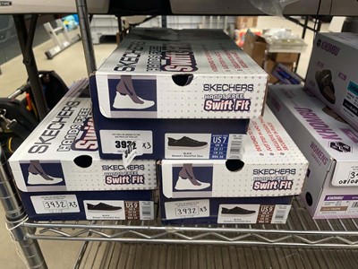 Lot 3472 - 3x pairs of ladies Skechers Bountiful trainers...