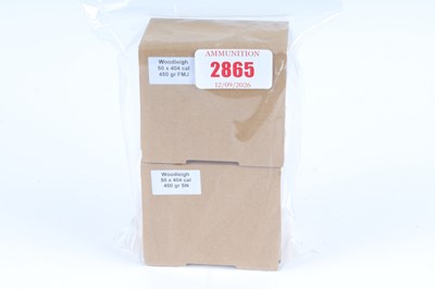 Lot 2865 - 100 x .404 cal Woodleigh 450gr heads for...