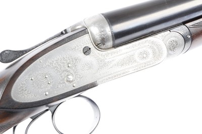 Lot 834 - (S2) 12 bore Self-Opening Sidelock-Ejector by...