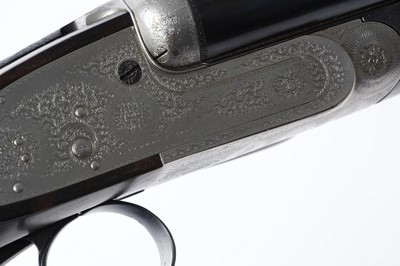 Lot 834 - (S2) 12 bore Self-Opening Sidelock-Ejector by...