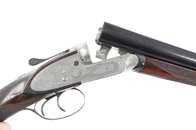 Lot 834 - (S2) 12 bore Self-Opening Sidelock-Ejector by...