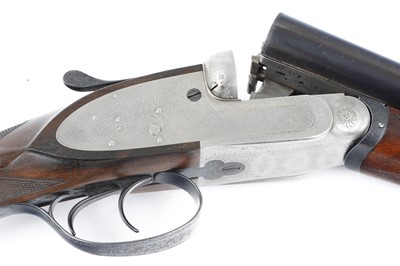 Lot 834 - (S2) 12 bore Self-Opening Sidelock-Ejector by...