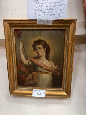Lot 54 - A Liberty Marion Angelican Kauffmann picture