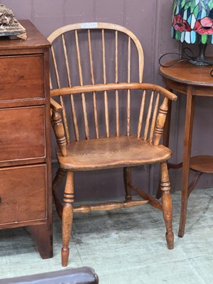 Lot 67 - A Windsor style chair