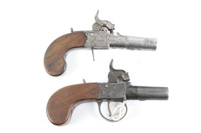 Lot 1652 - (S58) Two together: 40 bore English percussion...