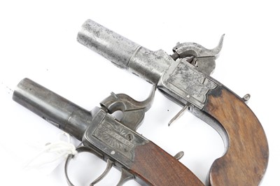 Lot 1652 - (S58) Two together: 40 bore English percussion...