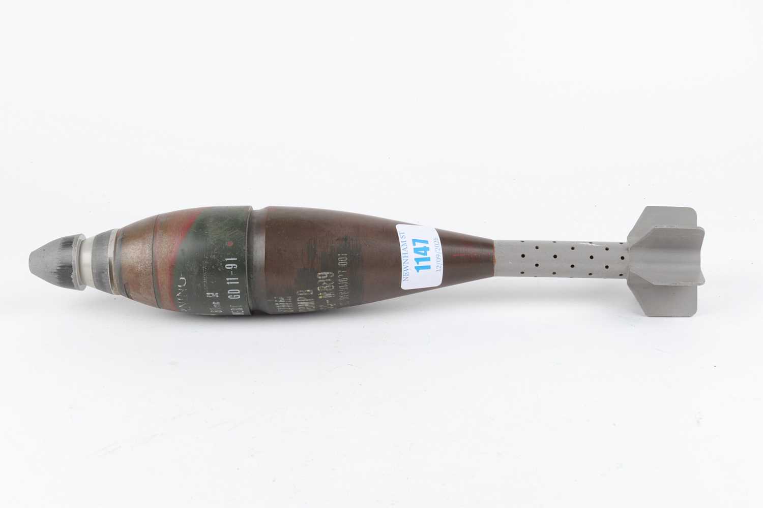 Lot 1147 - 81mm mortar (inert)