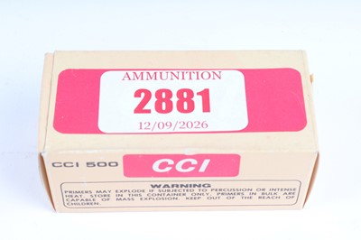 Lot 2881 - (S1) Box of CCI 500 Small Pistol primers
