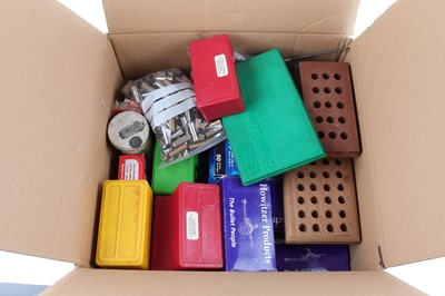 Lot 2882 - Large box of assorted once-fired cases (inc....