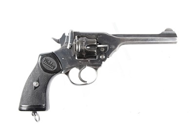 Lot 409 - (S5) .38 Webley Mark IV Double-Action Revolver...