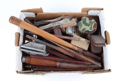 Lot 1352 - Tray of assorted gunsmithing tools
