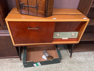 Lot 78 - A Phillips radiogram music player in cabinet