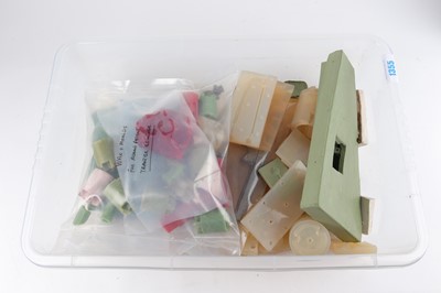 Lot 1355 - Quantity of lost wax casting moulds, wax parts,...