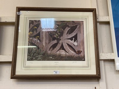 Lot 82 - A framed limited edition print 'Peeping Tom'