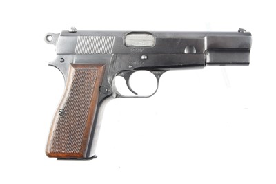 Lot 415 - (S5) 9mm (Para) FN Browning Hi-Power GP35 Semi-...