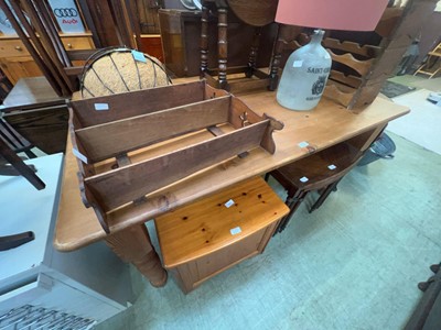 Lot 126 - Pine kitchen table