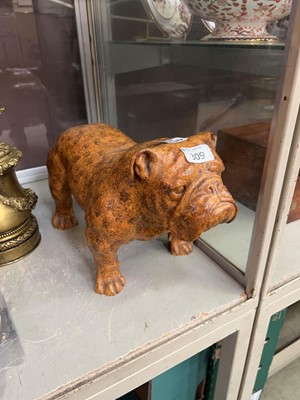 Lot 309 - A contemporary style heavy resin moulded...