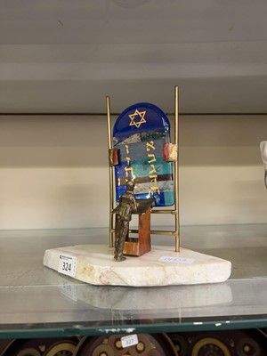 Lot 324 - A Lebanese prisoner of war sculpture in the...