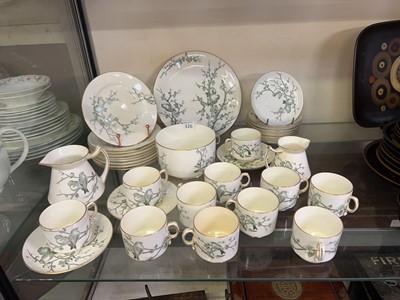 Lot 326 - A selection of late Victorian tableware George...