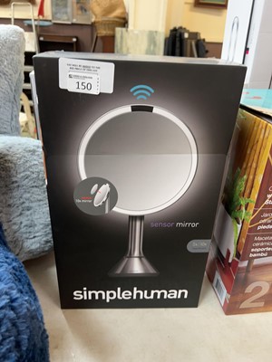 Lot 150 - Simple Human sensor mirror