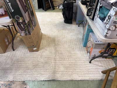 Lot 156 - A large square decoration rug