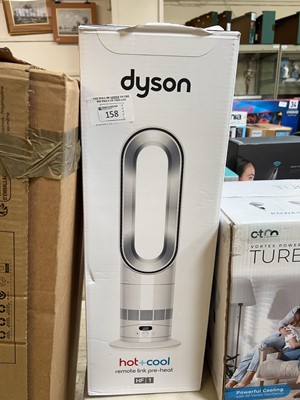 Lot 158 - A boxed Dyson Hot & Cold HF1 fan