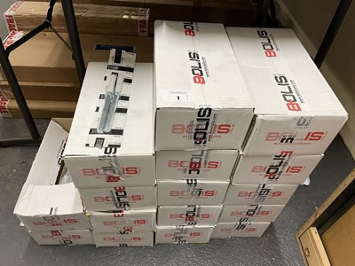 Lot 1 - 16 boxes Bolis Opera Design floating shelf...