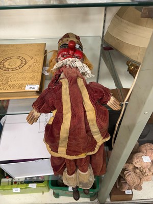 Lot 357 - A late Victorian hand puppet in the form of Mr...