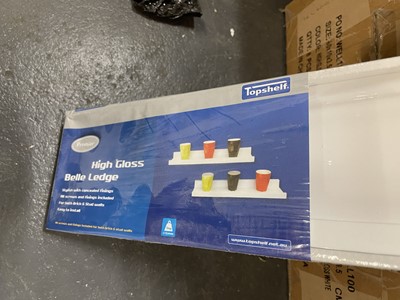 Lot 9 - 3 boxes of Top Shelf Belle Edge high gloss...