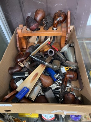 Lot 377 - A box containing collectibles to include...