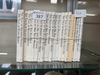 Lot 387 - A collection of Beatrix Potter books to...