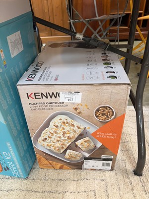 Lot 167 - A boxed Kenwood Multi Pro One Touch 2 in 1...
