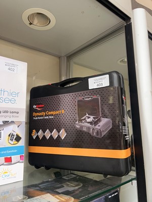 Lot 403 - A boxed Gosystem compact gas camping stove