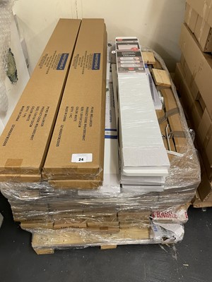 Lot 24 - Pallet of approx. 65 Mastershelf, Shelf Depot...