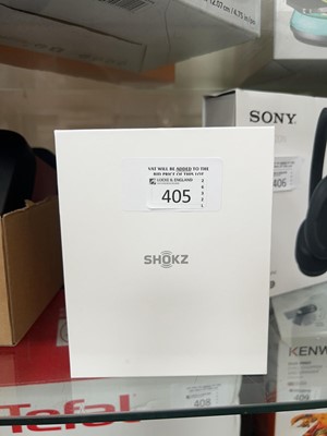 Lot 405 - A boxed pair of Shokz 'Openrun' bone...