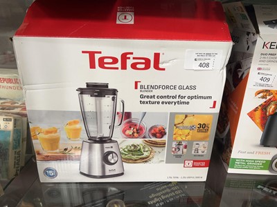 Lot 408 - A boxed Tefal Blendforce blender