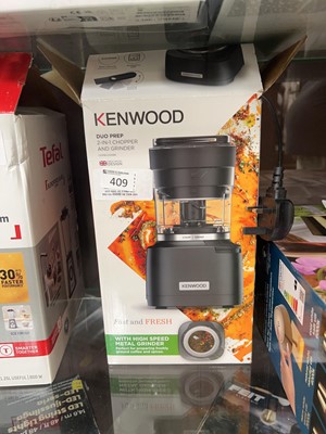 Lot 409 - A boxed Kenwood Duoprep chop/grinder